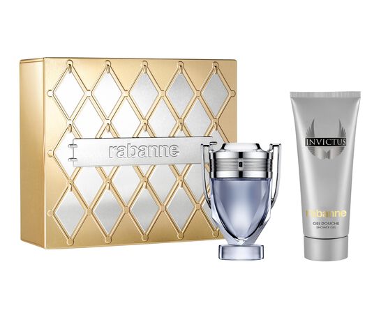 Kit Coffret Rabanne Invictus Masculino Eau de Toilette